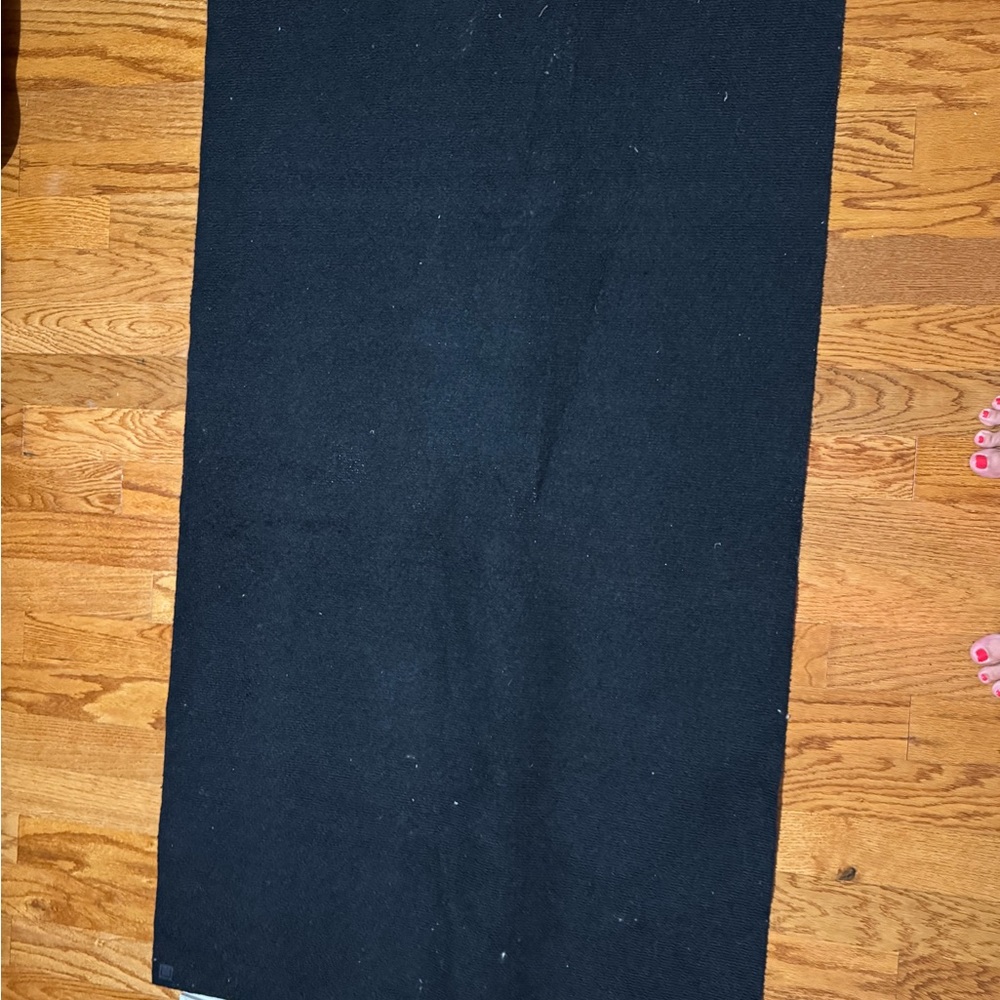 Ruggable Black Washable Rug - Picture 2 of 2